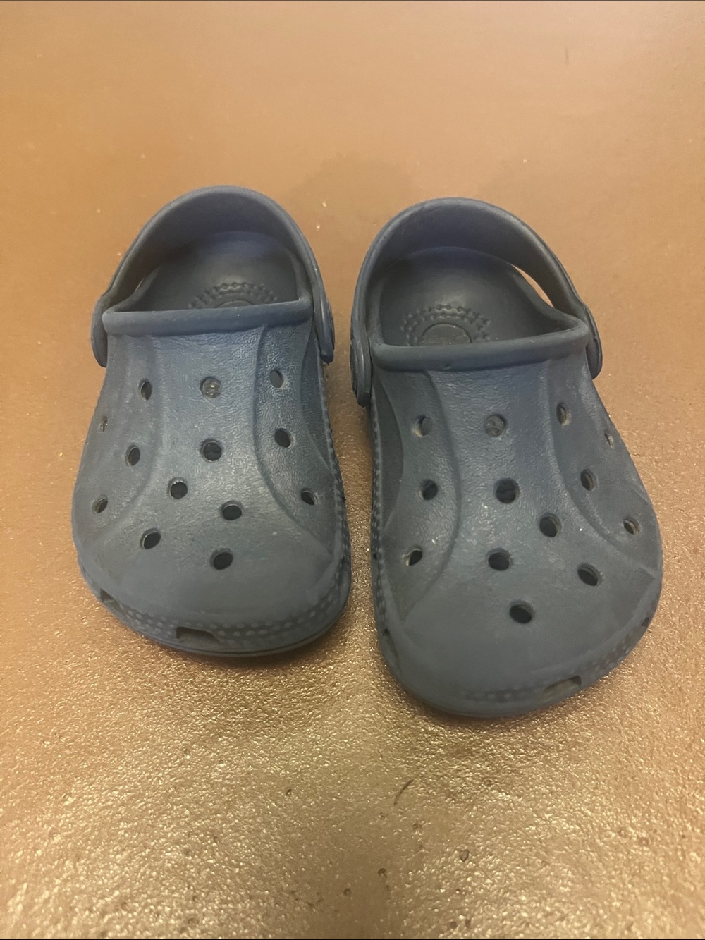Toddler Crocs Navy Blue